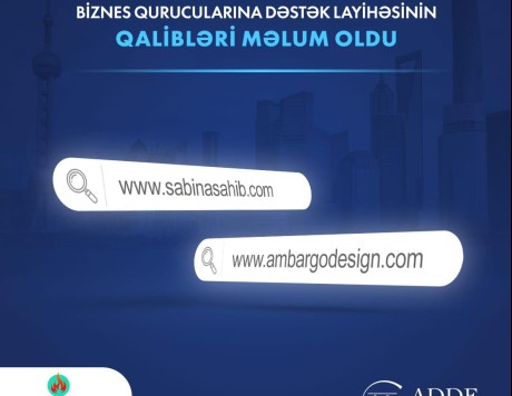 “Azərbaycanlı Biznes Qurucularına Dəstək” layihəsi keçirilib