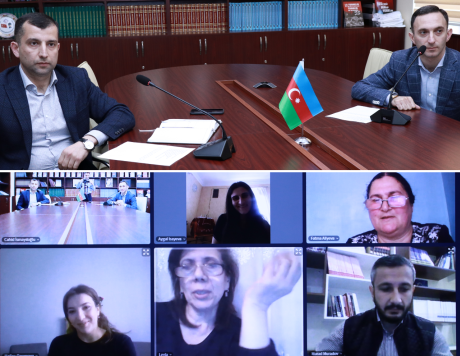Gürcüstan Azərbaycanlılarının İnteqrasiya Mərkəzi ilə videokonfrans keçirilib