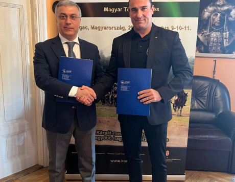 Azərbaycan Diasporuna Dəstək Fondu ilə “Macar-Turan” Beynəlxalq Fondu arasında əməkdaşlığa dair Anlaşma Memorandumu imzalanıb